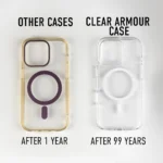 anti yellow premium crystal clear transparent case – apple iphone 16 pro